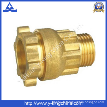 Brass Compression Fitting for Pipe Coupling (YD-6049)